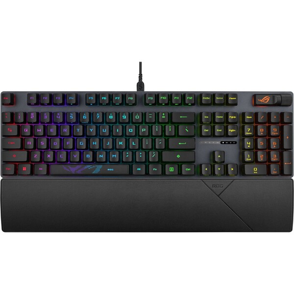E-shop ASUS ROG Strix Scope II RX (ROG RX RED/PBT) herná klávesnica (US) čierna
