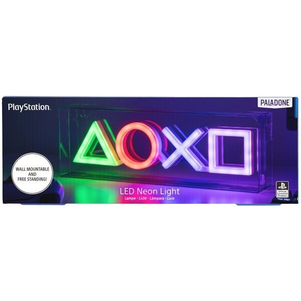 Lampička PlayStation - Neon Icons
