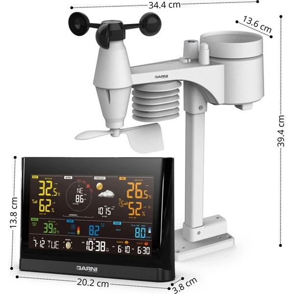 GARNI 1025 Arcus 2GEN Wi-Fi meteorologická stanica - Meteorologické stanice - Obrázok I1DM000K01