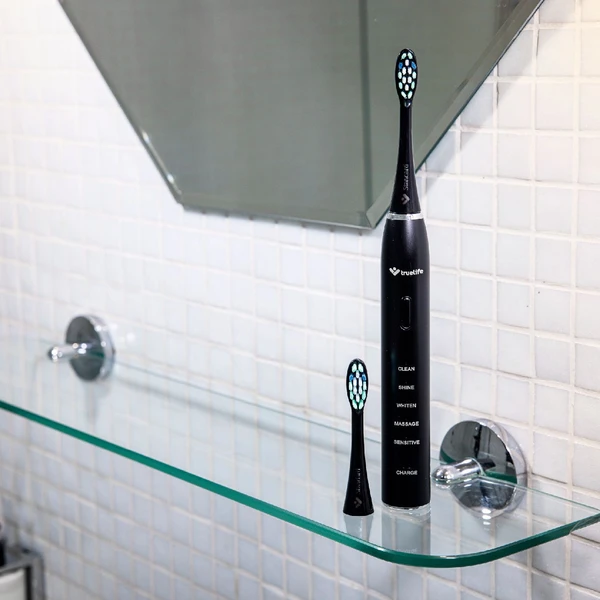 TrueLife SonicBrush Clean30 sonická zubná kefka čierna - Zubné kefky - Obrázok I1H0000P01