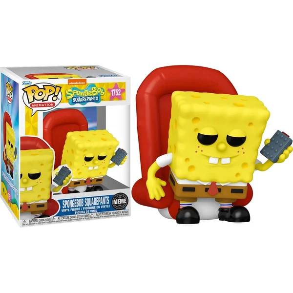 Funko POP! #1752 Animation: SpongeBob Squarepants - Meme SpongeBob (Premium) - Funko POP! - Hlavný obrázok