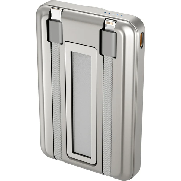 Spello ForcePack 4v1 MagSafe powerbanka 10000mAh titanová - Powerbanky - Obrázok I1OO000K01
