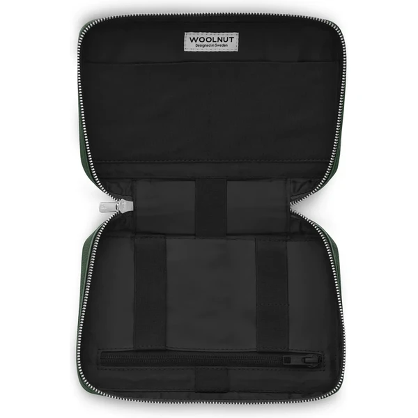 Woolnut kožený Tech Organizér tmavo zelený - Organizéry - Obrázok I1Q4000701