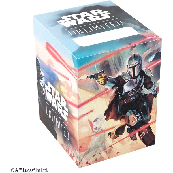 Gamegenic - Star Wars: Unlimited Soft Crate - Mandalorian/Moff Gideon - Obaly na karty - Hlavný obrázok