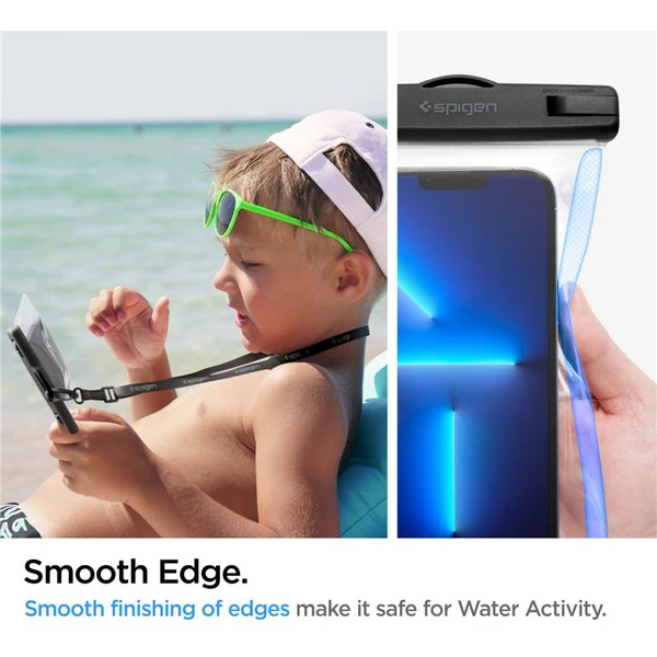 Spigen Aqua Shield vodeodolné púzdro A601 1 Pack číre - Puzdra - Obrázok I2A4000601