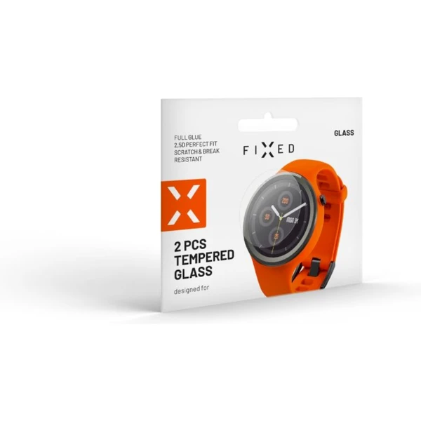 FIXED tvrdené sklo Samsung Galaxy Watch7 (40mm) číre (2 ks) - Ochranné fólie a sklo - Obrázok I2B6000O01