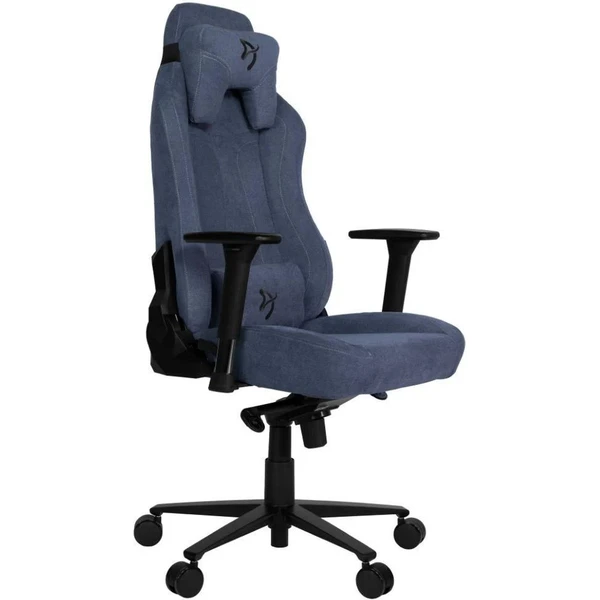 AROZZI VERNAZZA Soft Fabric herná stolička modrá - Stoličky - Hlavný obrázok