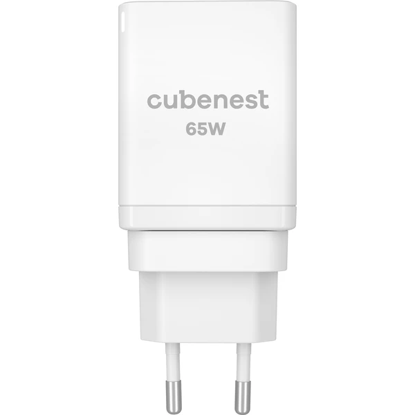 CubeNest S3D1 PD cestovný adaptér (65W) biely - Nabíjačky - Obrázok I2J6000601