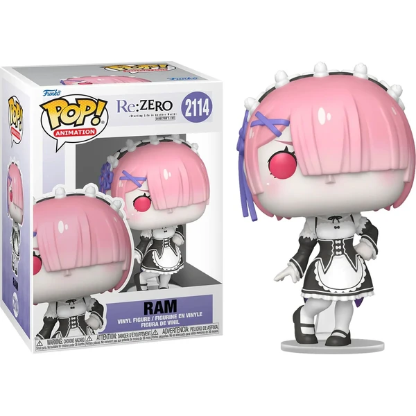 Funko POP! #2114 Animácia: Re:Zero - Starting Life v Another World - Ram - Funko POP! - Hlavný obrázok