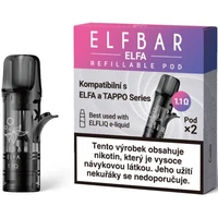 ElfBar ELFA EMPTY Pods cartridge 1,1ohm 2lks - Cartridge pre elektronické cigarety