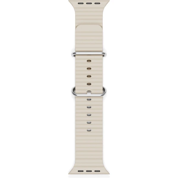 iWant Ocean remienok pre Apple Watch 42/41/40/38mm slonovinový - Remienky - Obrázok I36C000O01