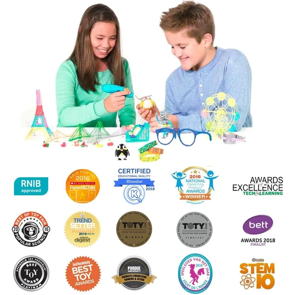 3Doodler 3D pero Štart+ 72 náplní + 12 šablón - 3D Perá - Obrázok I370000K01