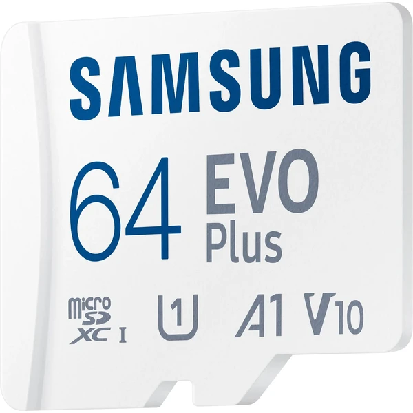 Samsung EVO Plus microSDXC 64GB + SD adaptér - Pamäťové karty - Obrázok I386000L01