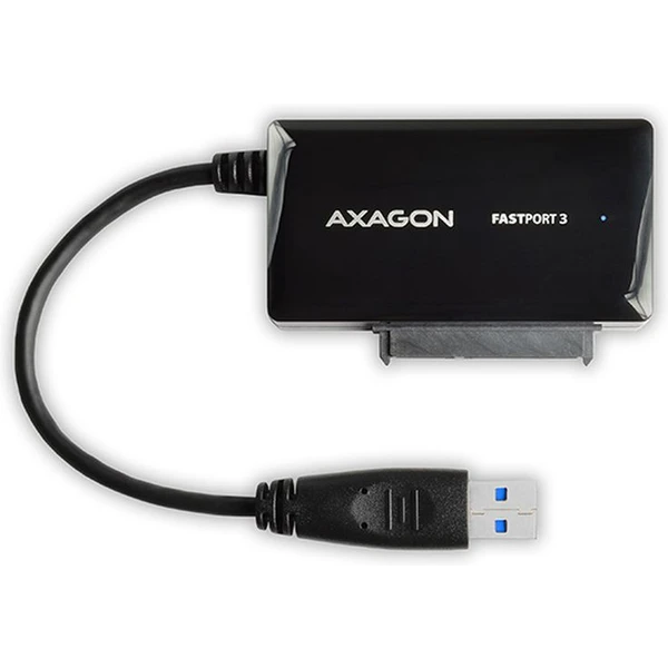 AXAGON ADSAFP3 USB 3.0 SATA 6G HDD FASTport3 adaptér vr. napájače - Externé boxy - Obrázok I3GV000501