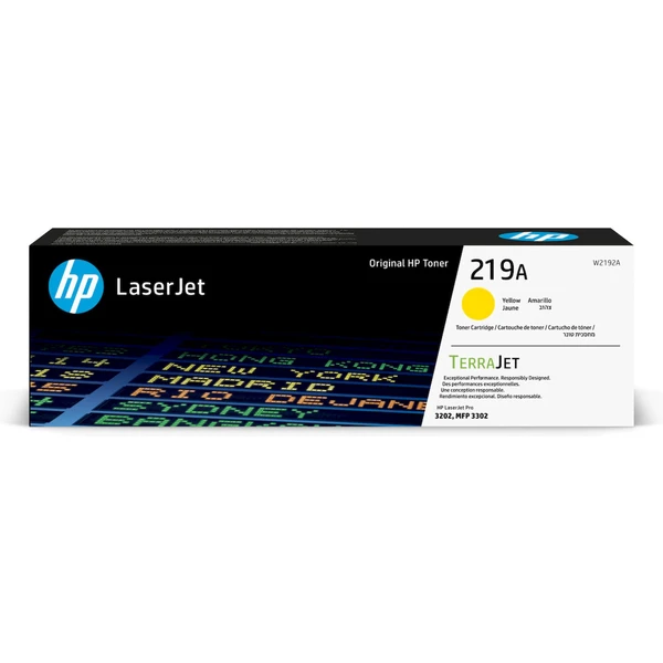 HP W2192A č. 219A Žltá Originálne - Tonery - Hlavný obrázok