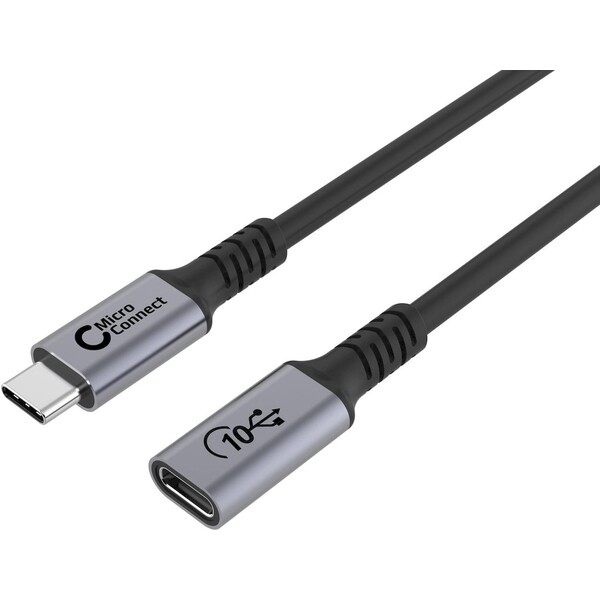 MicroConnect USB-C predlžovací kábel 100W USB 3.2 Gen 2x2 1,5m