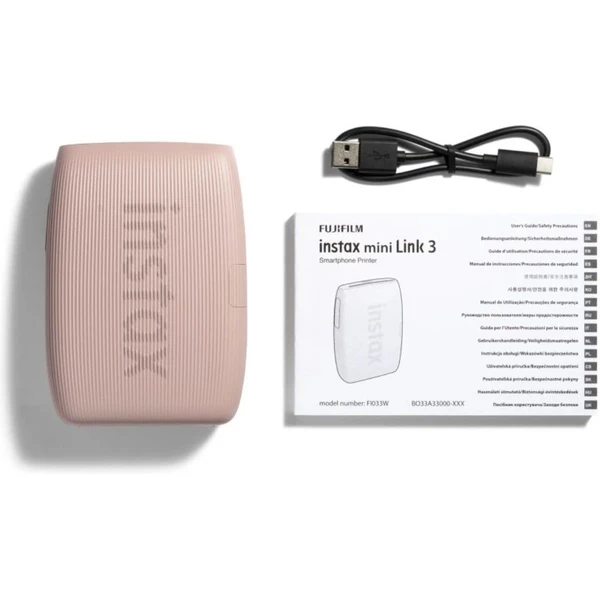 Fujifilm Instax Mini Link 3 tlačiareň Rose Pink EX D - Tlačiarne - Obrázok I3U8000K01