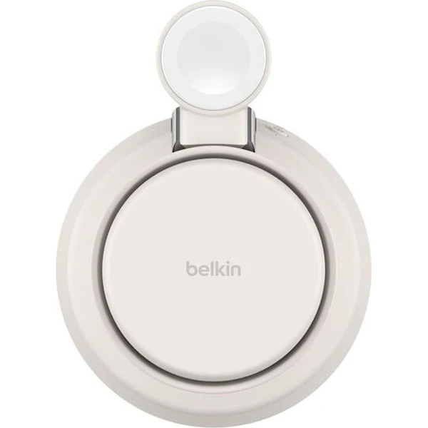 Belkin UltraCharge™ PRO Qi2 25W 3v1 MagSafe nabíjačka pre iPhone/Apple Watch/AirPods piesočná - Nabíjačky - Obrázok I3ZM000K01