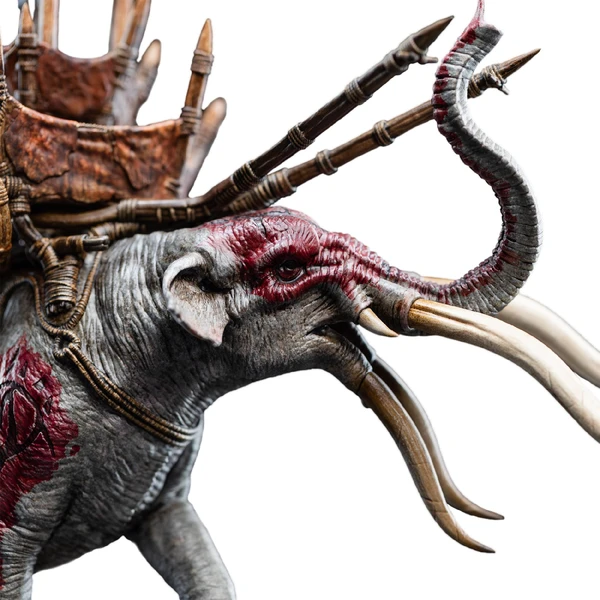Soška Weta Workshop Lord of the Rings Trilogy - Miniature Mumak in Battle 16,5 cm - Sochy a sošky - Obrázok I42H000L01