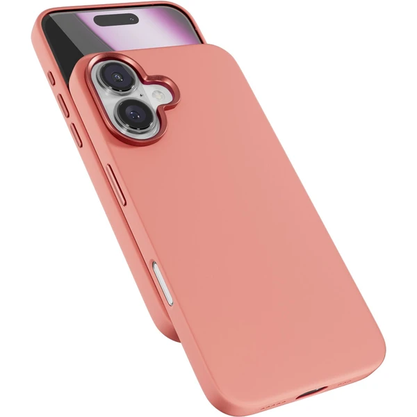 Epico Mag+ Silicone kryt pre iPhone 16 Plus broskyňovo ružová - Puzdra - Obrázok I46C000L01