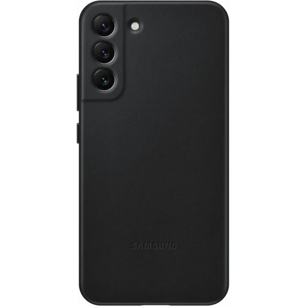 Samsung Leather cover Galaxy S22+ čierny (EF-VS906LBEGWW) - Puzdra - Hlavný obrázok