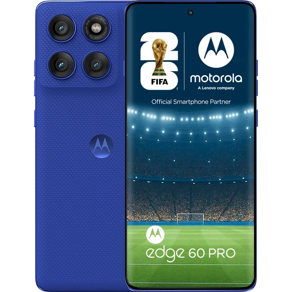 Motorola Edge 60 Pre 12GB/512GB PANTONE Dazzling Blue - Mobilné telefóny - Hlavný obrázok