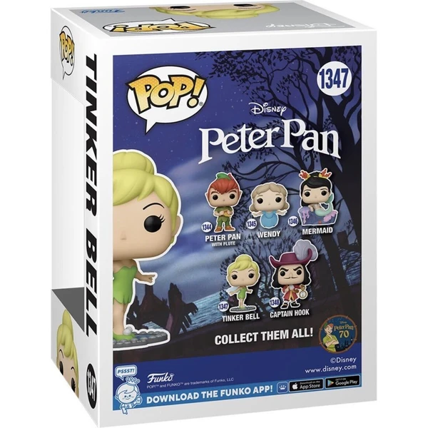 Funko POP! #1347 Disney: Peter Pan 70. - Tinker Bell on Mirror - Funko POP! - Obrázok I4DE000L01
