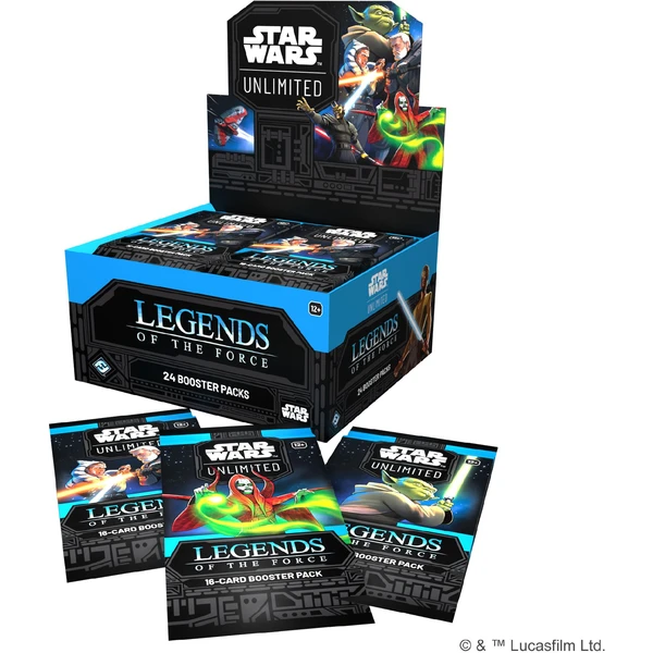 Star Wars: Unlimited 05 - Legends of the Force - Booster Box - Star Wars TCG - Obrázok I4EE000K01
