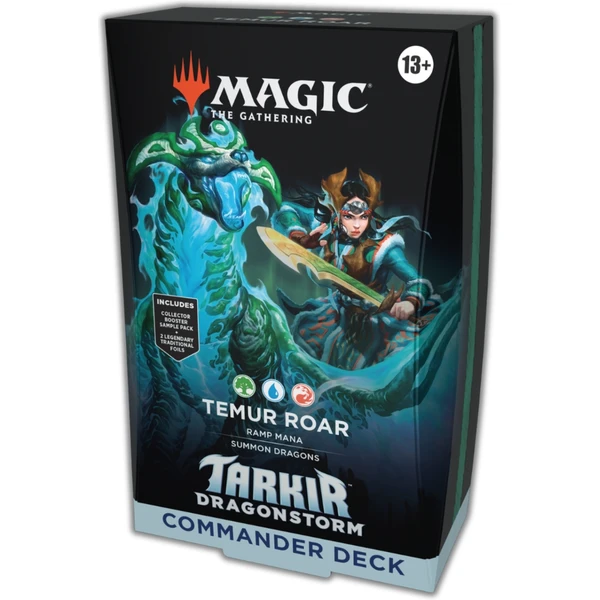 Kartová hra Wizards of the Coast Magic: The Gathering - Tarkir: Dragonstorm Commander Deck - MTG karty - Obrázok I4ID000K01