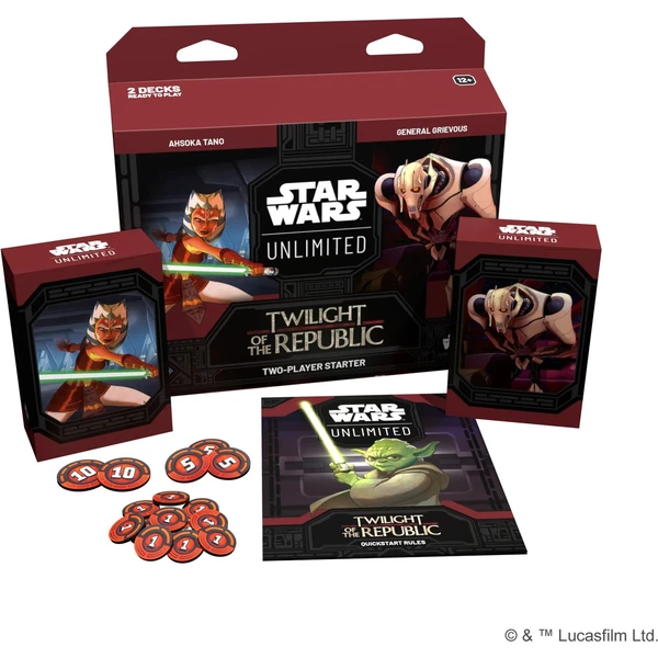 Star Wars: Unlimited - Twilight of the Republic Two-Player Starter - Star Wars TCG - Obrázok I4M9000O01