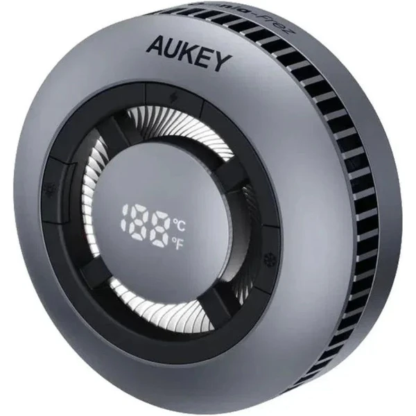AUKEY LC-G10 MagFusion GameFrost Qi2/MagSafe nabíjačka s chladením sivá - Nabíjačky - Hlavný obrázok