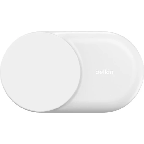 Belkin UltraCharge ™ Qi2 25W 2v1 MagSafe nabíjačka pre iPhone / AirPods, s USB-C biela - Nabíjačky - Obrázok I4ZM000K01