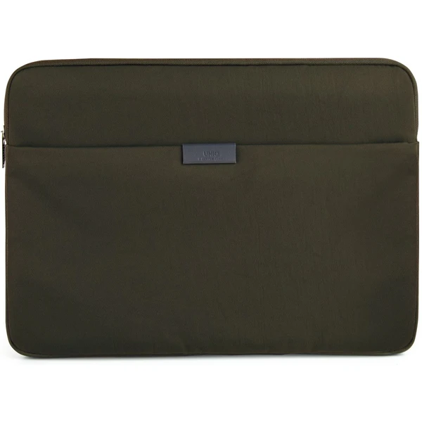 UNIQ Bergen púzdro pre notebook do 14” olivovo zelené - Puzdra - Obrázok I53WF00101