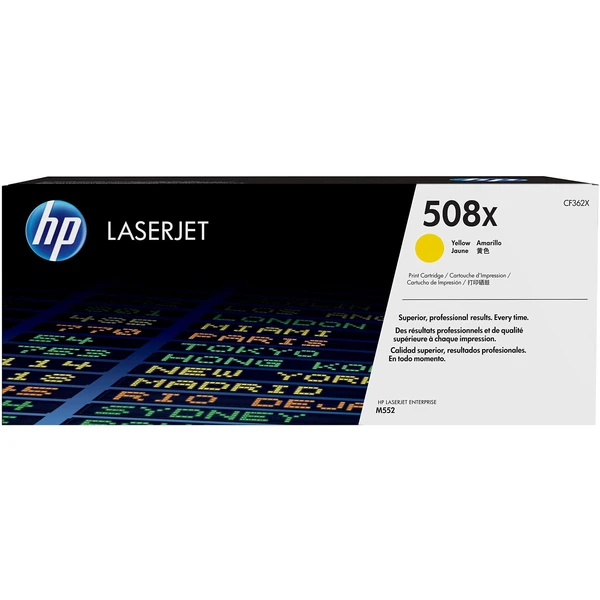 HP CF362X č. 508X Žltá originálna - Tonery - Hlavný obrázok