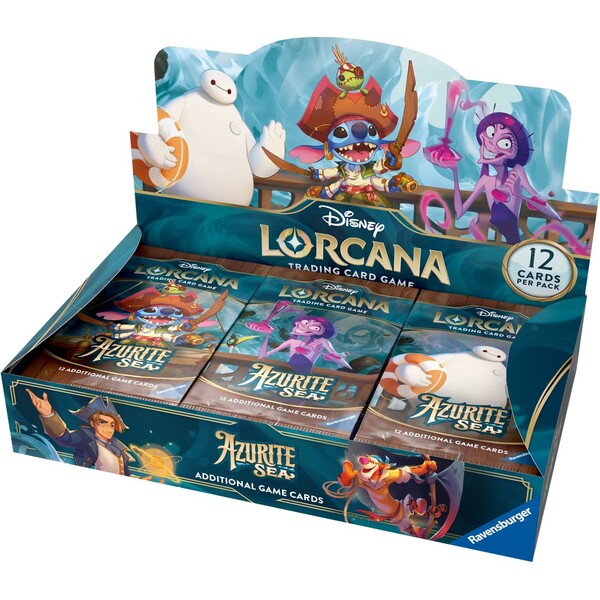 Disney Lorcana: Azurite Sea - Booster Pack Display 24 ks