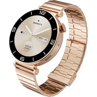 Garett Smartwatch ružovo zlatá pevná oceľ - Inteligentné hodinky