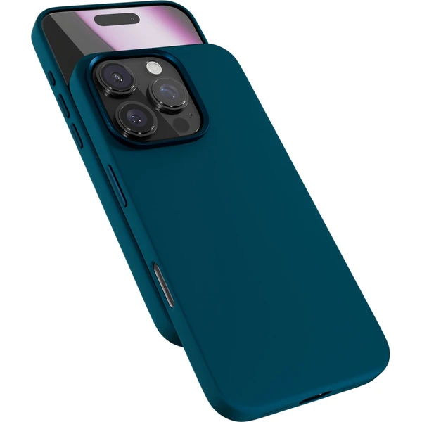 Epico Mag+ Silicone kryt pre iPhone 16 Pro Max petrolejová modrá - Puzdra - Obrázok I66C000L01