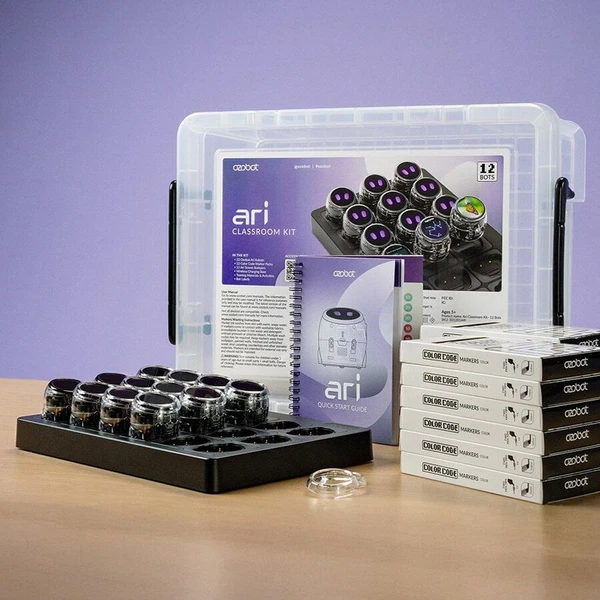 Ozobot Ari školská súprava, 12 ks - Roboty - Obrázok I6RF000P01