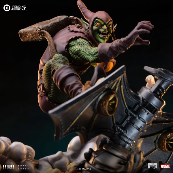 Soška Iron Studios BDS Art Scale 1/10 Marvel: Spiderman vs Villains Diorama - Green Goblin - Sochy a sošky - Obrázok I6YA000L01