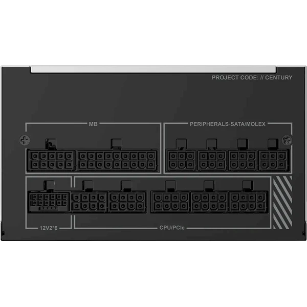 Montech CENTURY II 1050W - Zdroje - Obrázok I6YL000K01