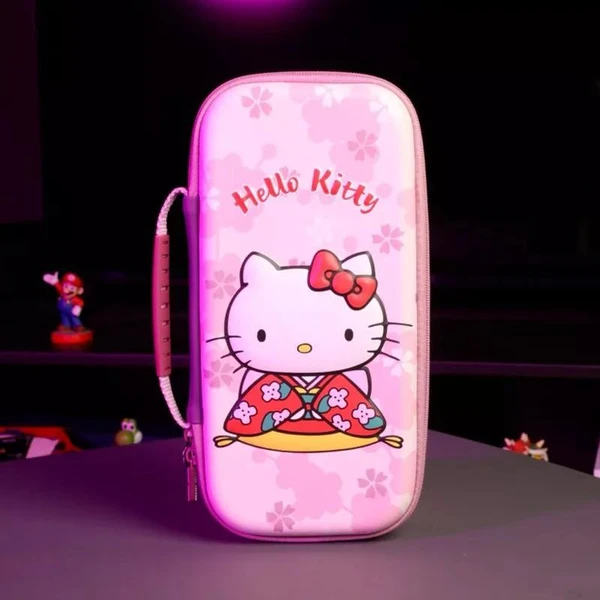 Konix Hello Kitty - 3D Kitty púzdro pre Switch 2/Switch/OLED - Puzdra - Obrázok I72H000L01