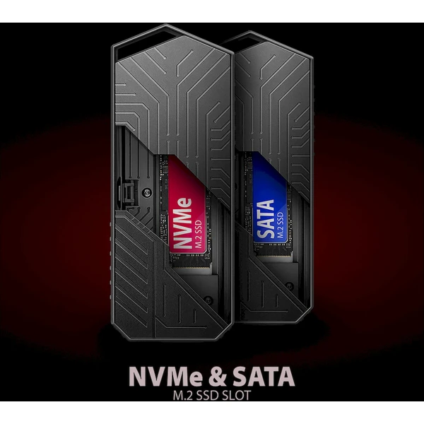 AXAGON EEM2-GAM externý SSD disk čierny - Externé boxy - Obrázok I74D000L01