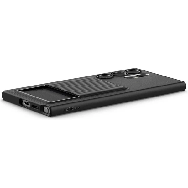 Spigen Liquid Slot kryt Samsung Galaxy S24 Ultra matne čierny - Puzdra - Obrázok I763000N01