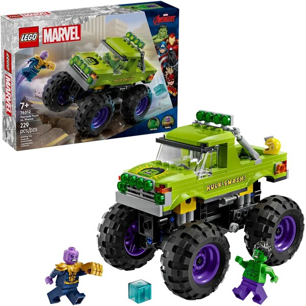 E-shop LEGO Marvel 76312 Hulkov truck vs. Thanos