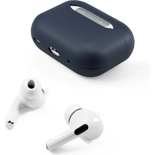 Epico kožený kryt pre Airpods Pro 2 modrý - Puzdra - Obrázok I7C9000K01