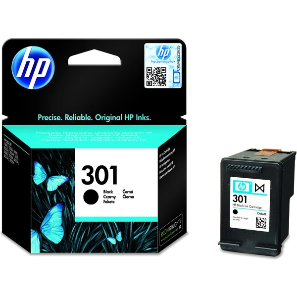 HP CH561EE č. 301 Čierna originálna - Cartridge - Hlavný obrázok