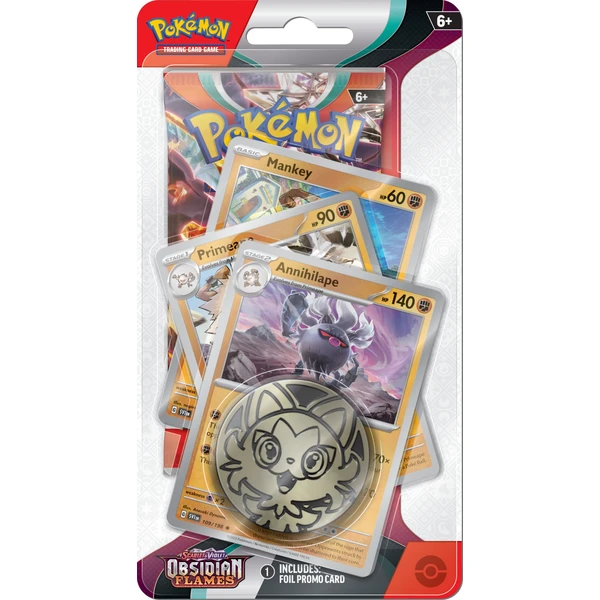 Pokémon TCG: SV03 Obsidian Flames - Premium Checklane Blister - Pokémon karty - Obrázok I7W5G00101