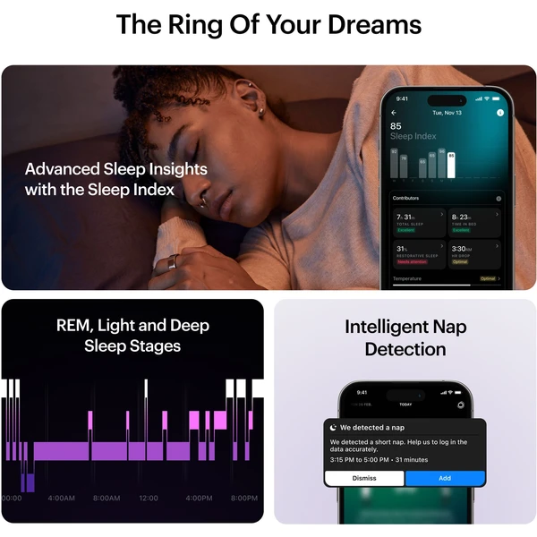 Ultrahuman Ring AIR šikovný prsteň veľ. 13 Rose Gold - Chytré prstene - Obrázok I7XM000K01