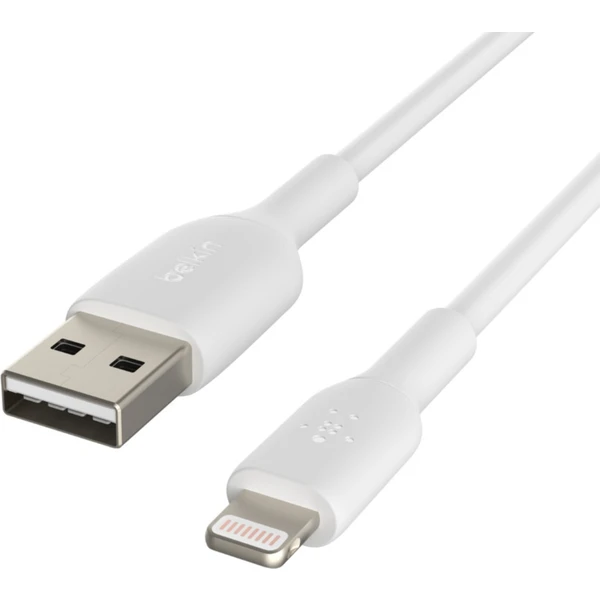 Belkin BOOST Charge Lightning/USB-A napájací kábel 2 m biely - Káble a redukcie - Obrázok I849400301
