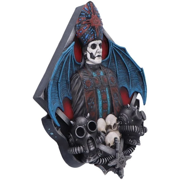 Nástenná plaketa Nemesis Now Ghost - Papa Emeritus IV 29,5 cm - Dekorácie - Obrázok I8EE000K01